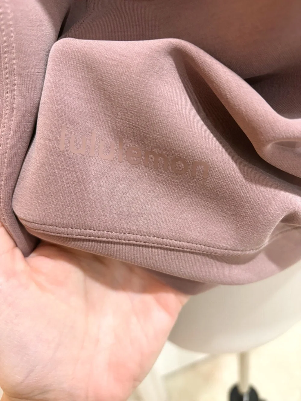Lululemon Softstreme Perfectly Oversized Relaxed Mauve Crewneck Sweatshirt 4